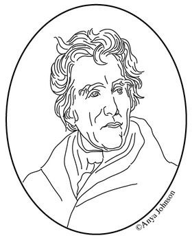 Andrew Jackson Coloring Page