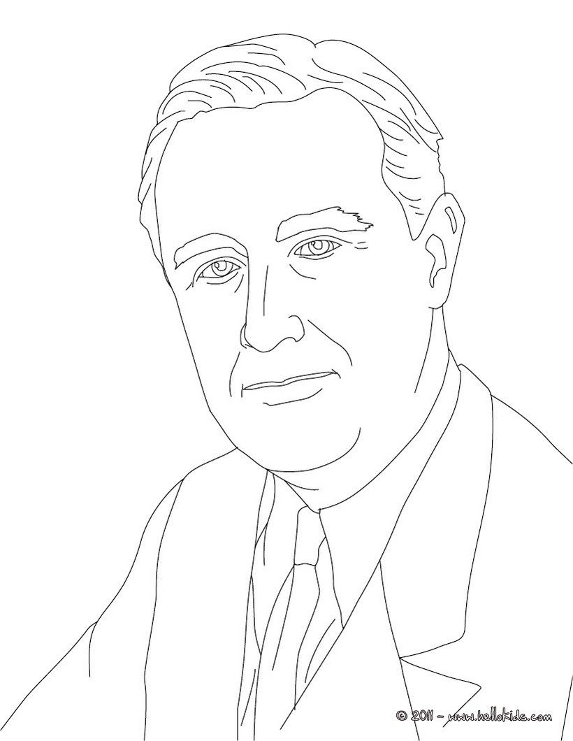 820x1060 Introducing Theodore Roosevelt Coloring Page P