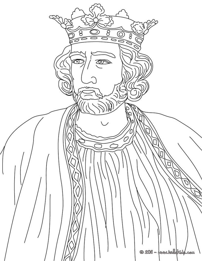 820x1060 Best Of King Edward I England Coloring Page
