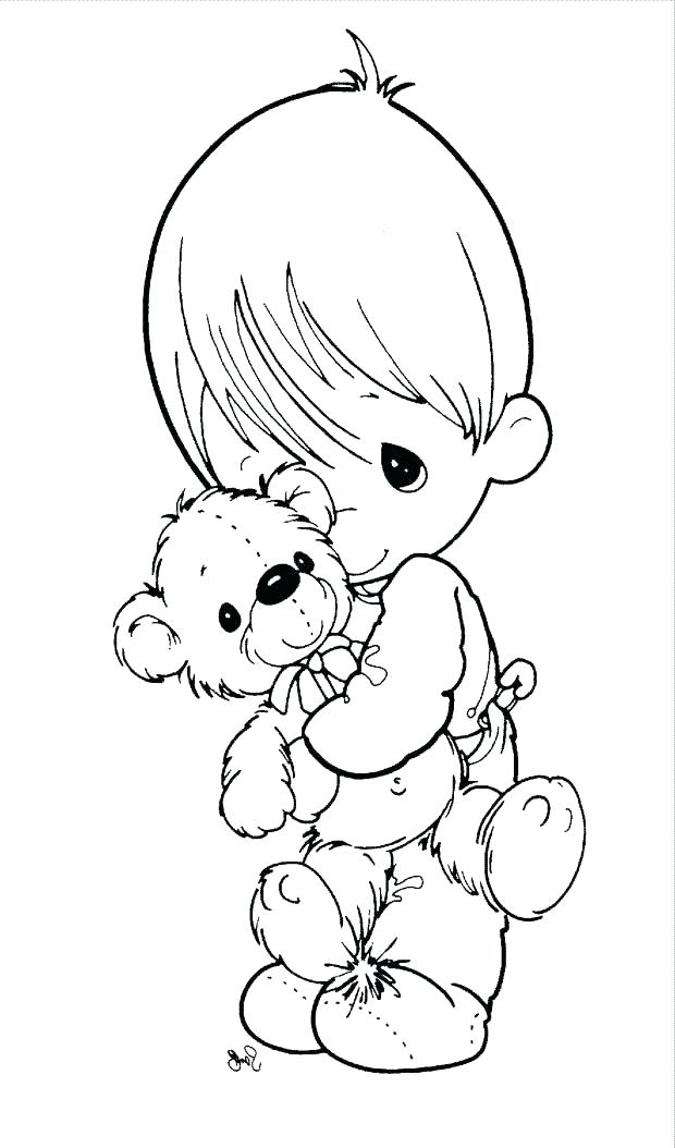 620x1054 Precious Moments Angel Coloring Pages Precious Moments Baby
