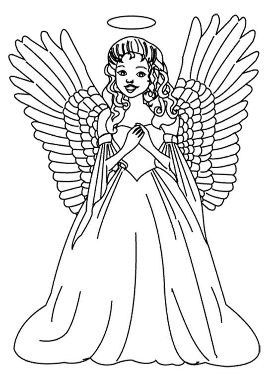 Angel Coloring Pages