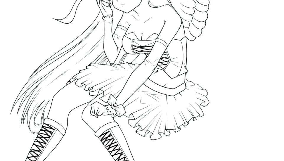 960x544 Anime Coloring Pages For Adults As Stunning Cool Coloring Pages