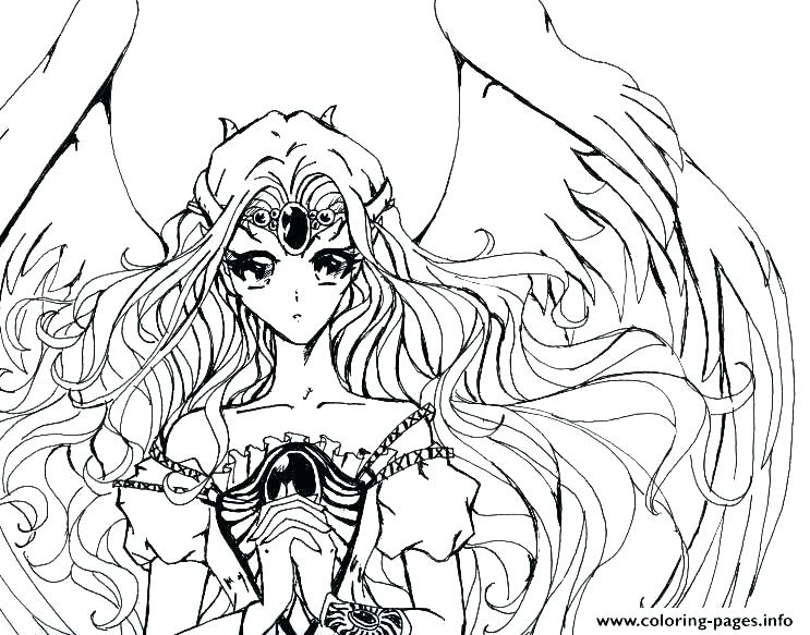 Angel Coloring Pages For Kids