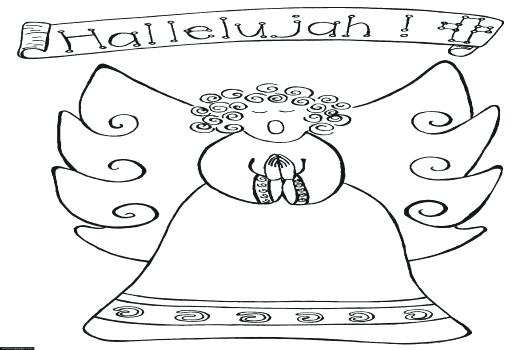 520x350 Angels To Color