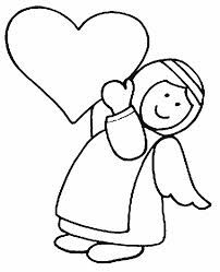 Angel Coloring Pages For Preschool