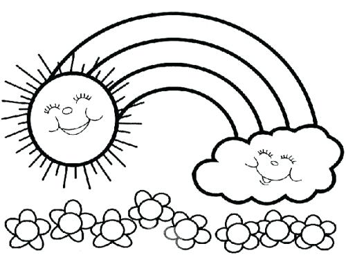 500x369 Color Pages For Preschoolers Coloring Pages For Preschool 6 Angel