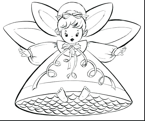 601x500 Angel Coloring Pages Preschool Angel Coloring Pages