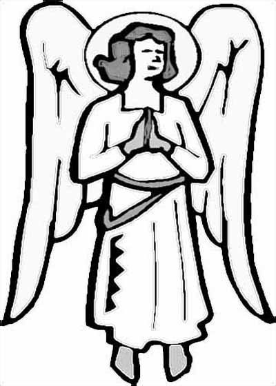 400x560 Angel Coloring Pages For All Kids Creative.