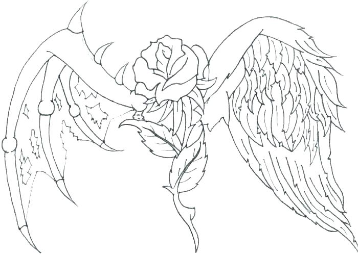 700x500 Coloring Page Angel Coloring Ideas Pro