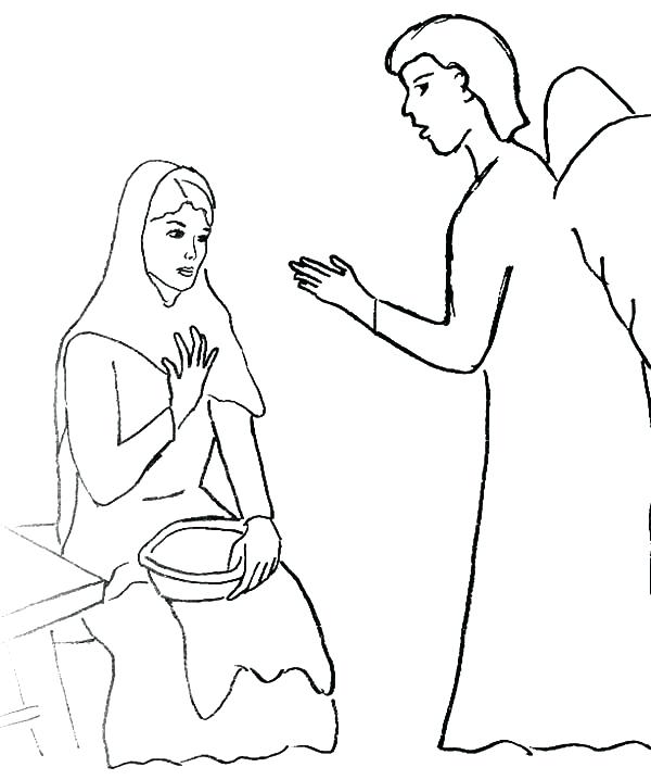600x718 Angel Gabriel Coloring Page Coloring Sheets Archangel And Coloring