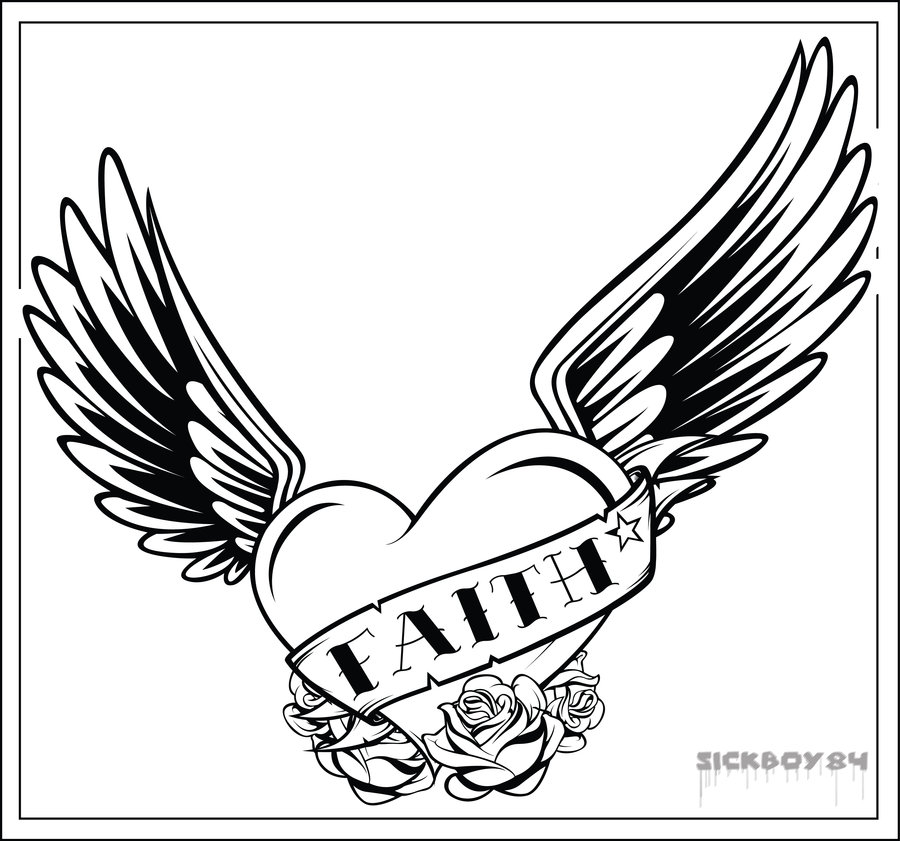 900x841 Pretty Inspiration Hearts With Wings Coloring Pages Of Printable