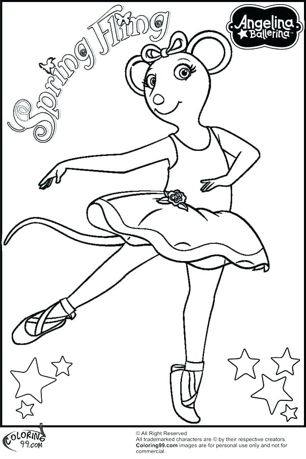 600x900 Angelina Ballerina Coloring Page Ballerina Coloring Pages 2
