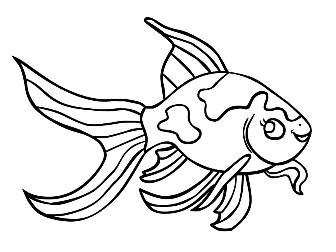 1152x864 Coloring For Kids Football Fish Page Free To Color And Prntout