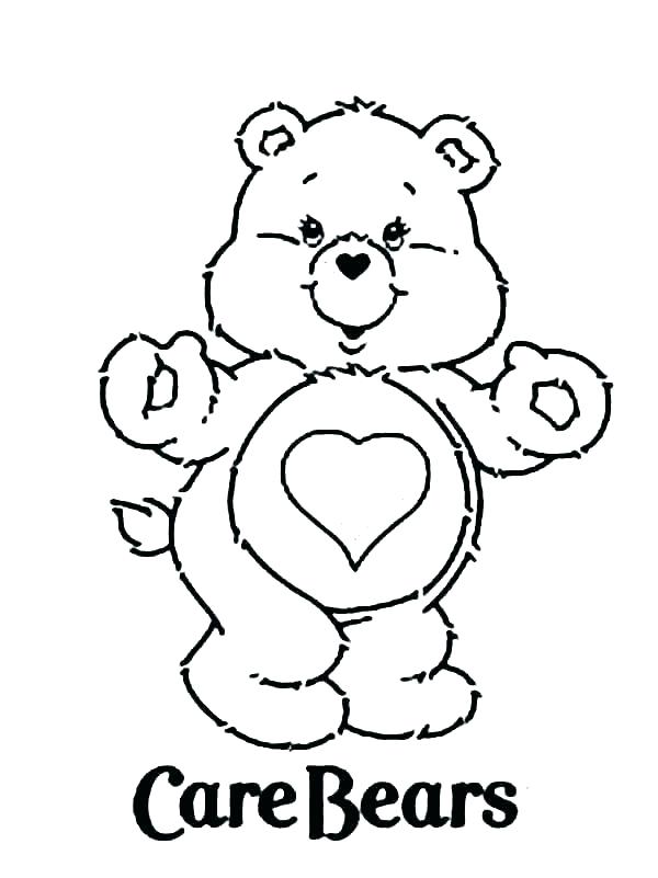 600x801 Bear Coloring Pages Grizzly Bear Coloring Pages In Addition