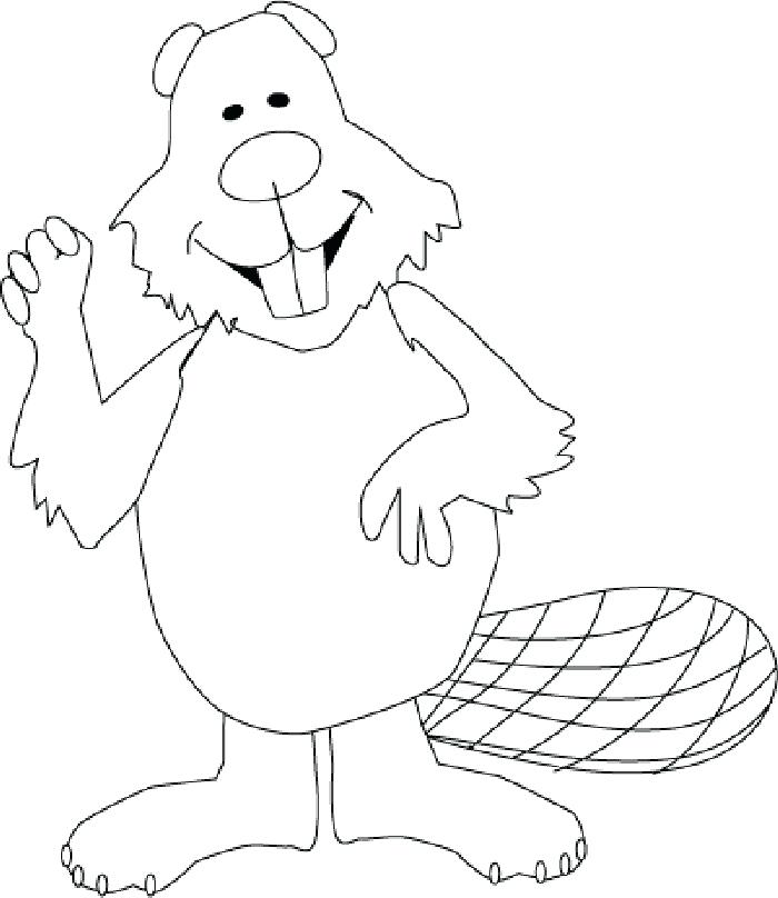 700x808 Beaver Coloring Page Beaver Coloring Beaver Dam Coloring Page