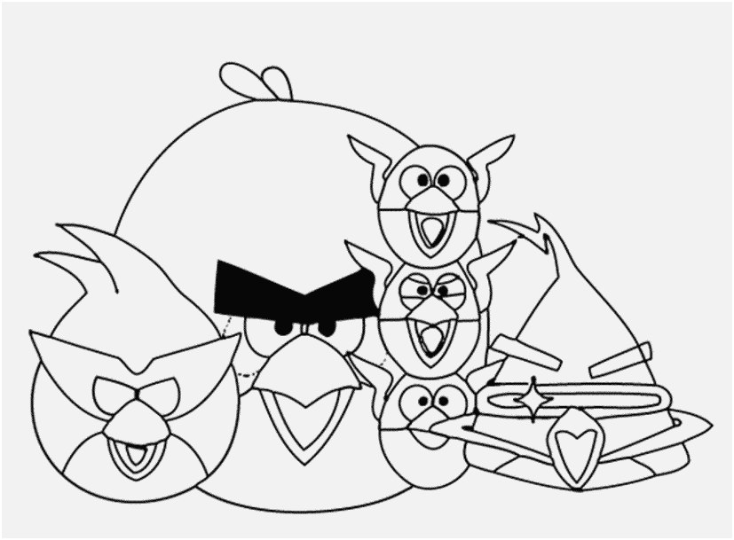 827x609 The Ideal Display Angry Birds Coloring Pages Amazing