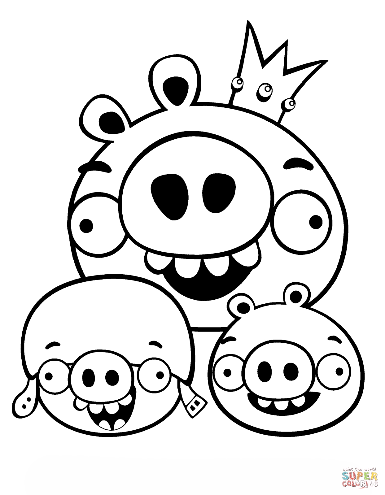 1243x1599 Angry Birds Coloring Sheets Funny Coloring Download