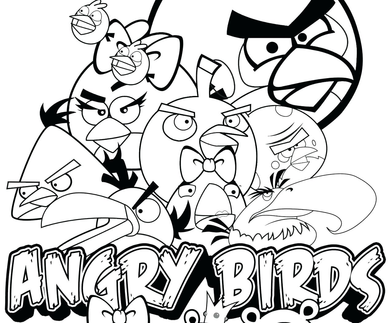 1263x1050 Angry Birds Star Wars Coloring Pages Pdf Pictures To Print