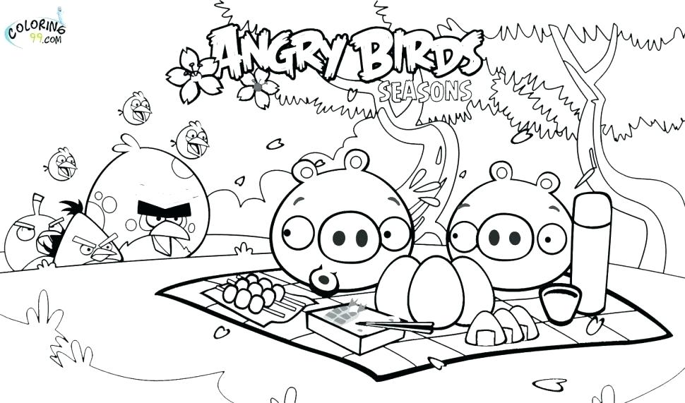 970x571 Angry Bird Coloring Pages Angry Birds Coloring Pages Games Large