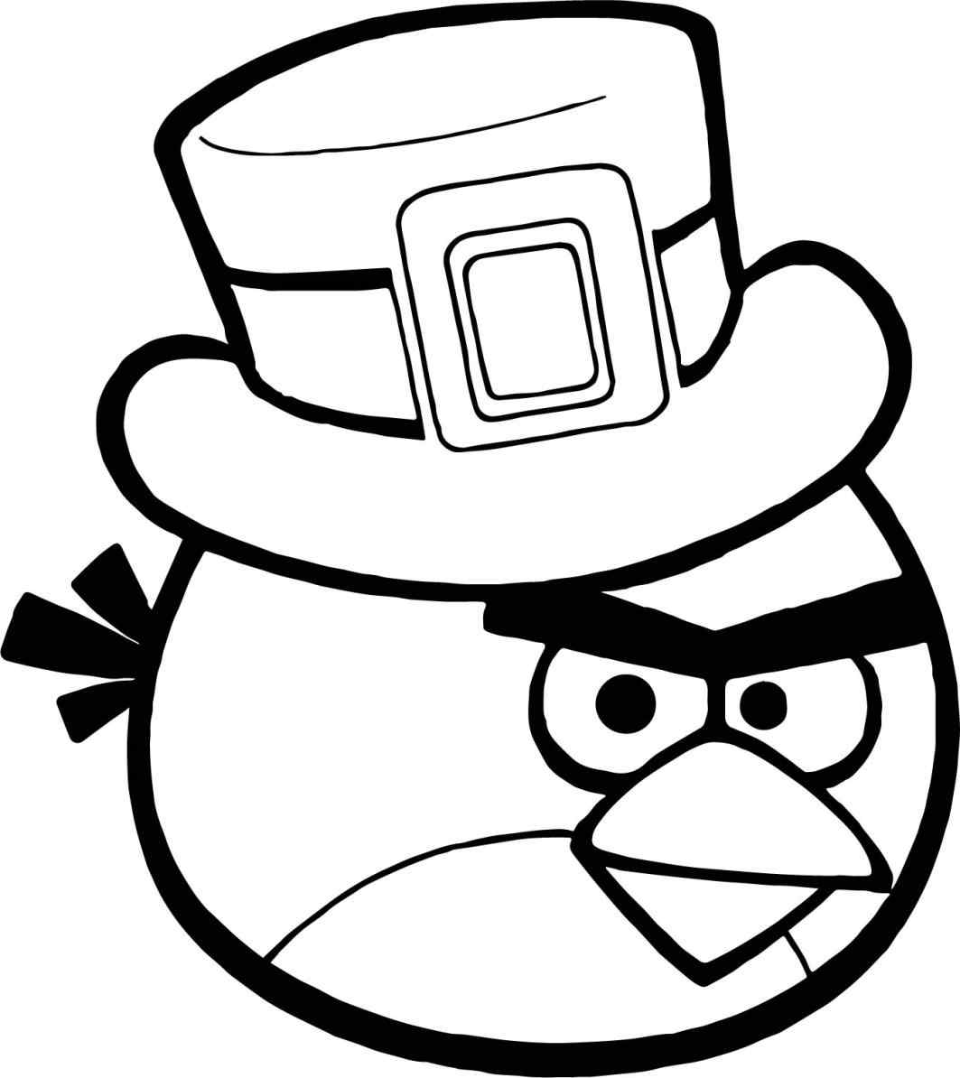1063x1194 Angry Birds Space Coloring Pages Red Bird Online Coloring Printable