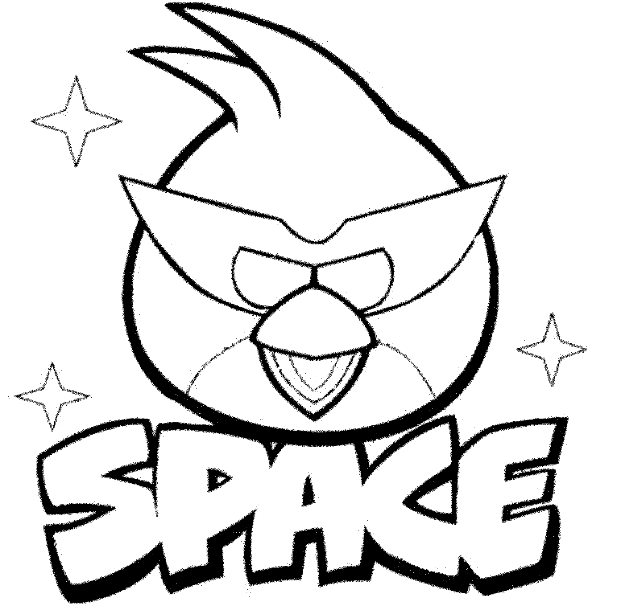 2000x1966 Angry Birds Space Coloring Pages
