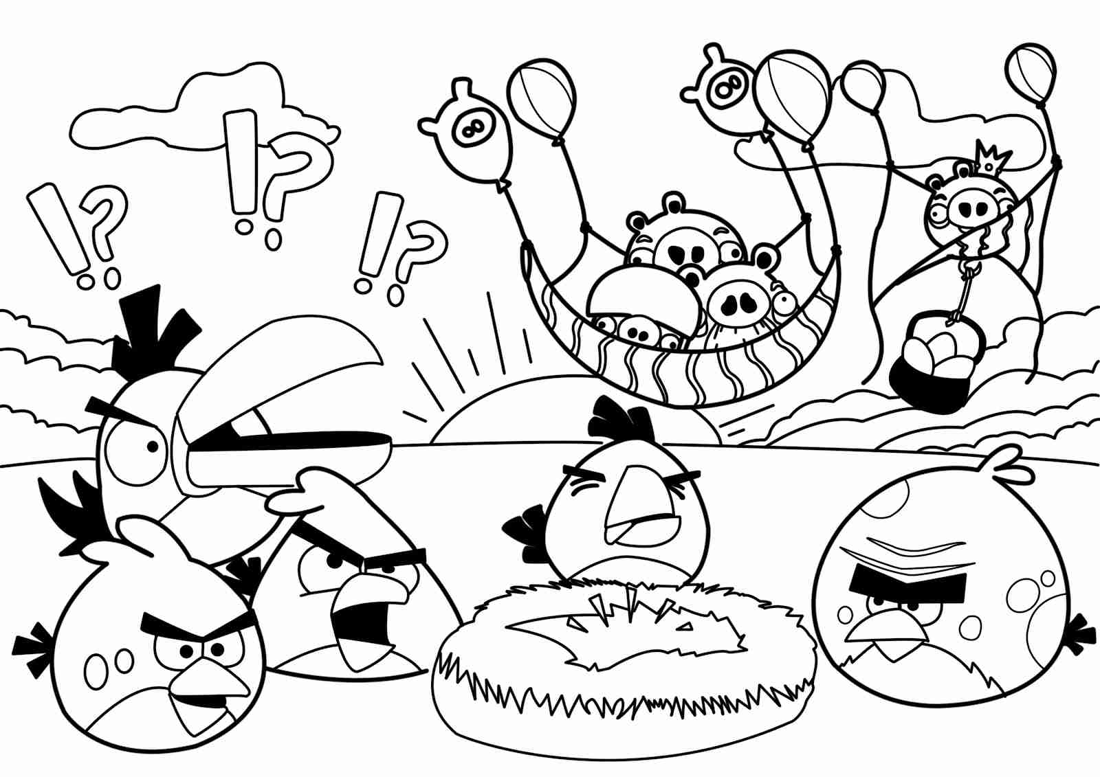1600x1131 Free Printable Angry Bird Coloring Pages For Kids Lovely Birds