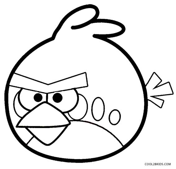 567x544 Printable Angry Birds Coloring Pages For Kids Cool2bkids