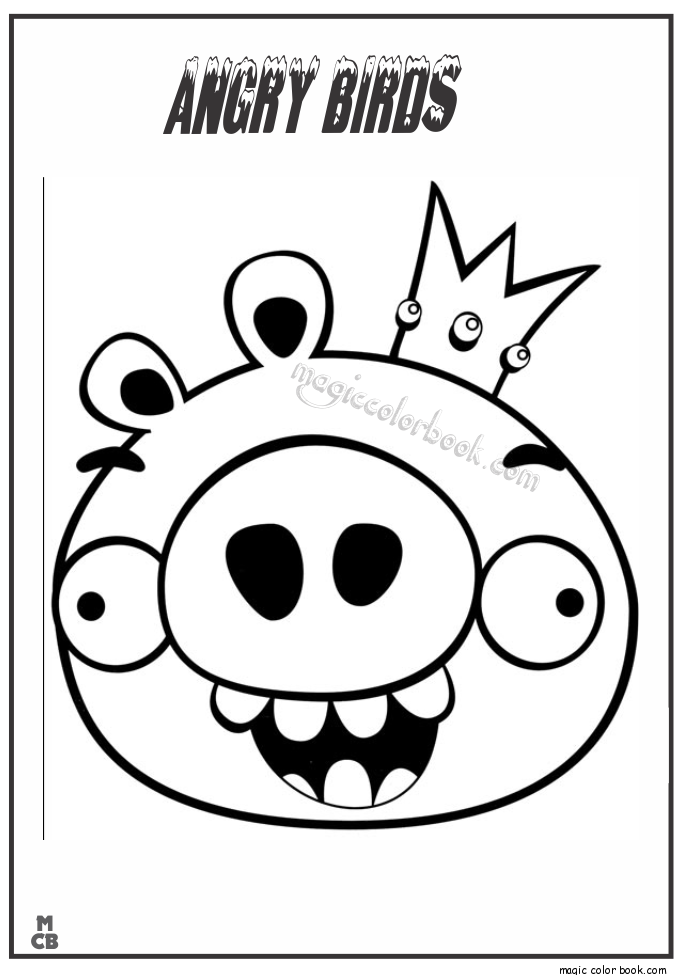 685x975 Angry Bird Coloring Pages 40