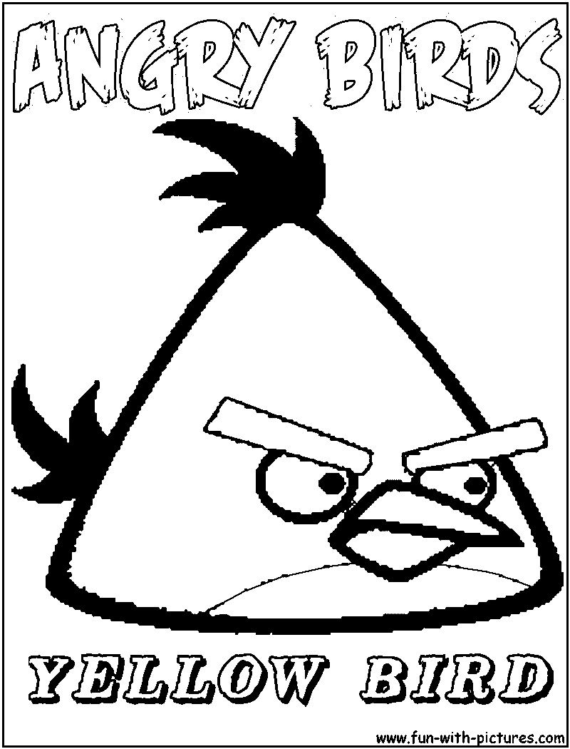 800x1050 Angry Birds Coloring Pages