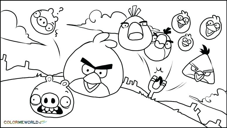775x438 Angry Bird Coloring Pages Angry Bird Printable Coloring Pages Page