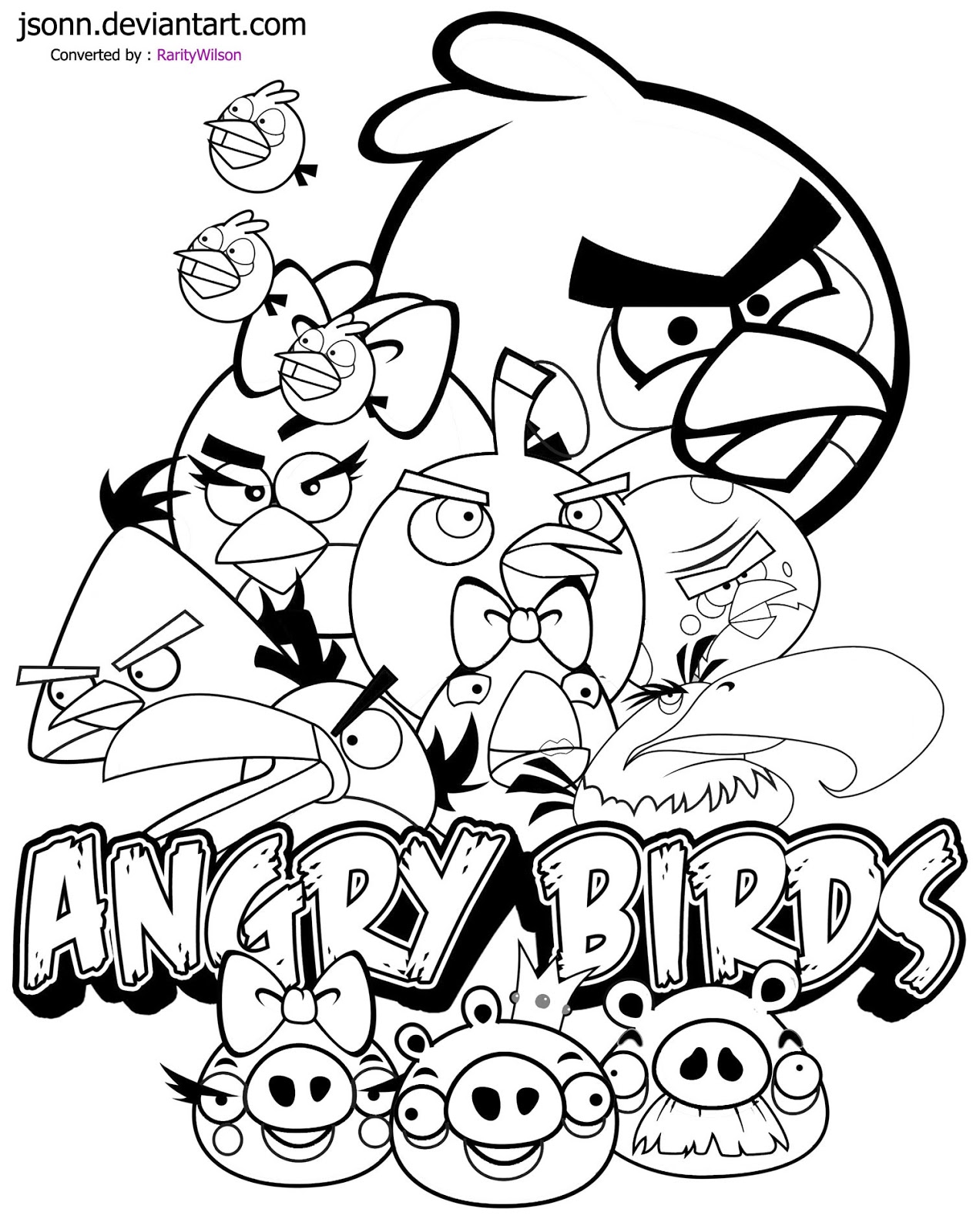 1263x1600 And Angry Birds Go Coloring Pages