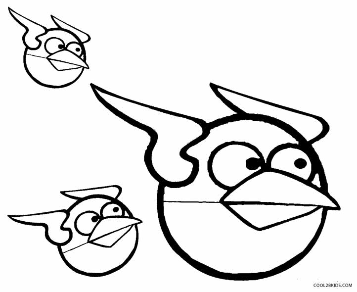 722x590 Printable Angry Birds Coloring Pages For Kids Cool2bkids