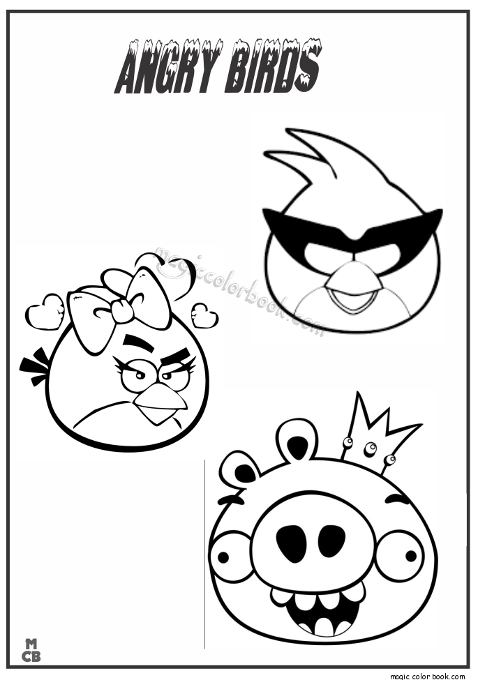 685x975 Angry Bird Coloring Pages 42