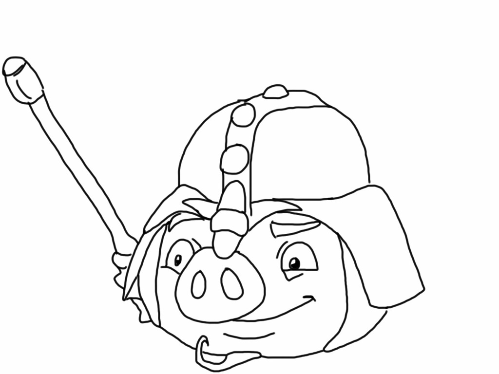 1024x768 Angry Birds Epic Coloring Pages