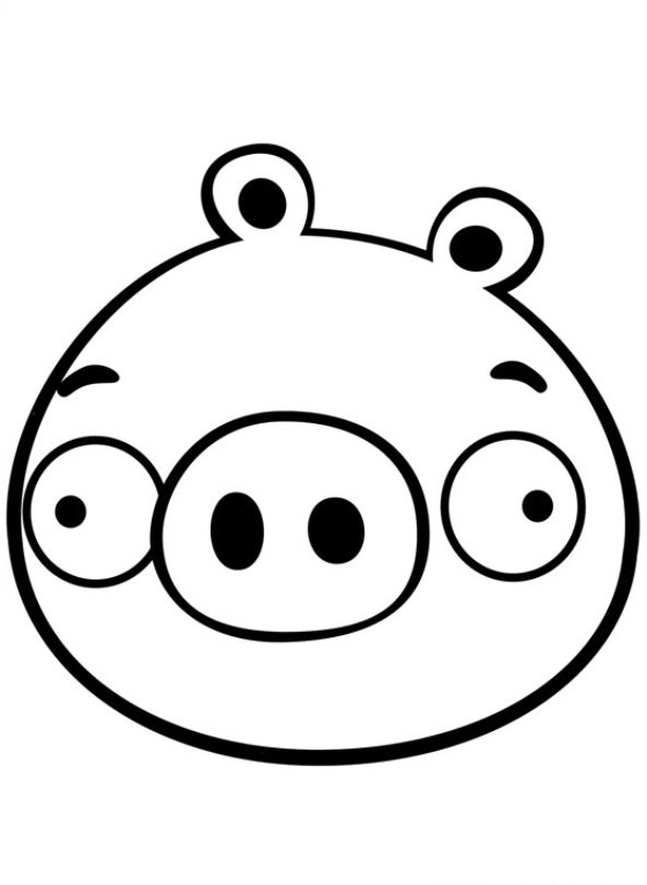 593x811 Kids N 42 Coloring Pages Of Angry Birds