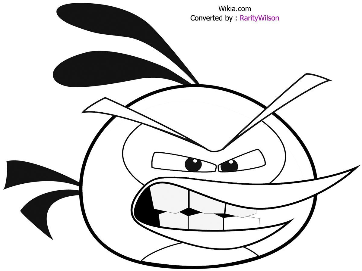1200x900 Angry Birds Birdday Party Printable Coloring Pages Orange Bird