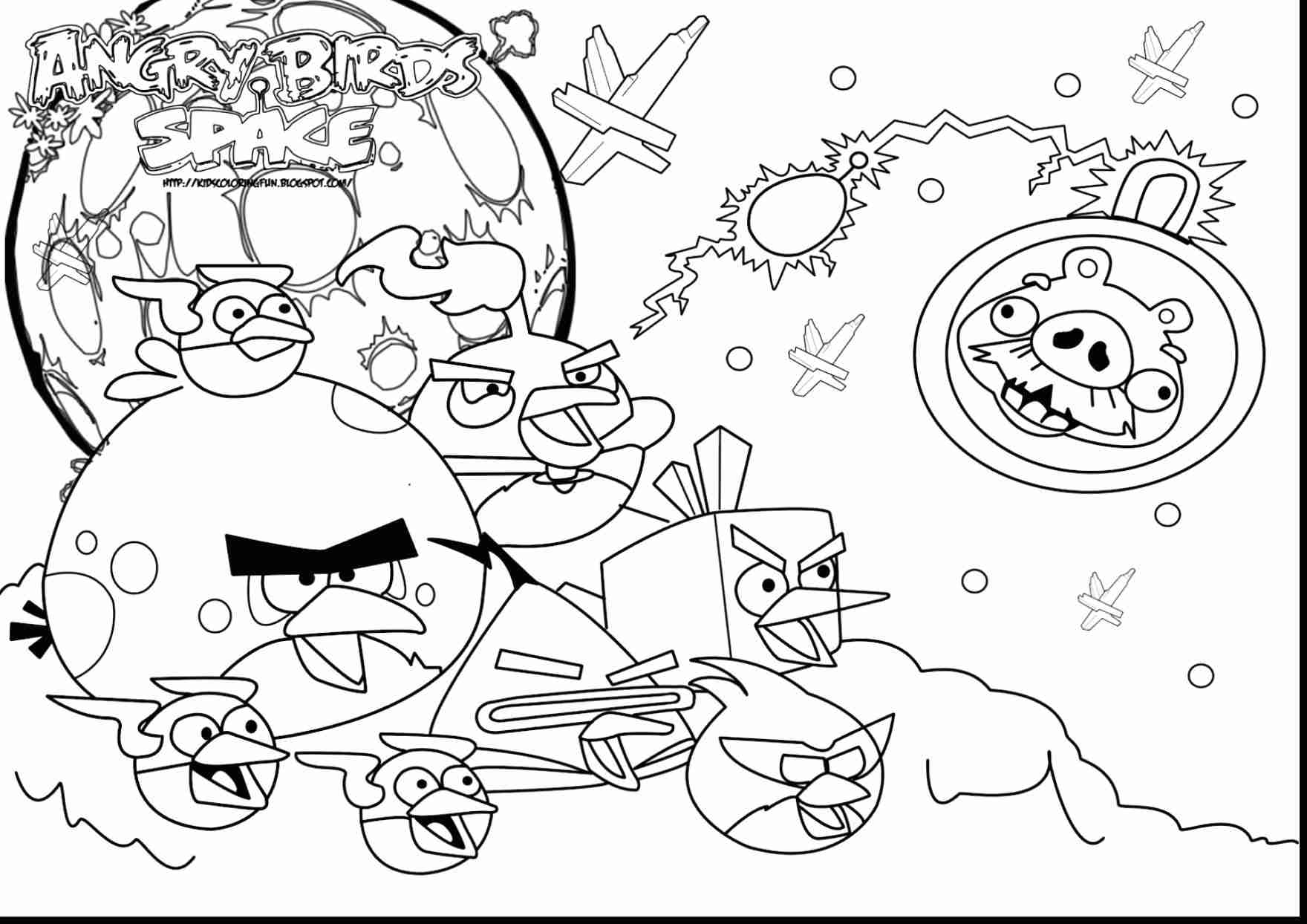 1760x1244 Angry Birds Space Coloring Page For Creativity At Pages Olegratiy