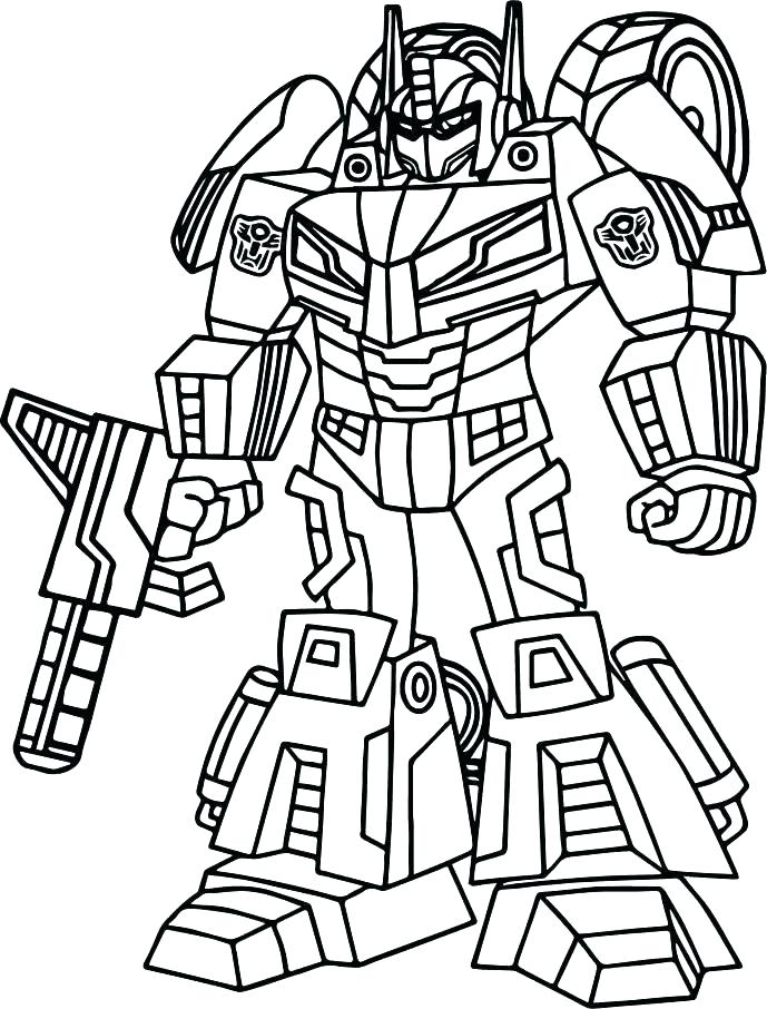 689x906 Transformers Coloring Sheet