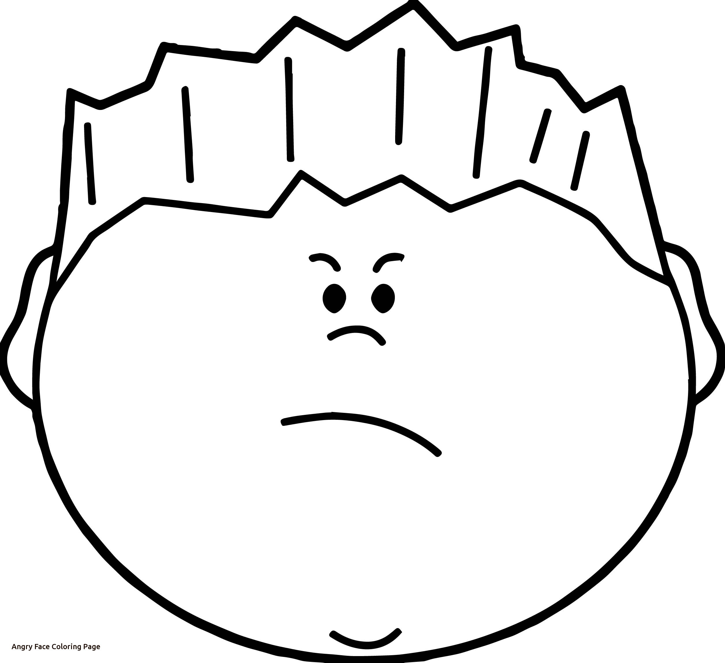 2510x2298 Complete Angry Face Coloring Page Resume 963 Unknown Resolutions