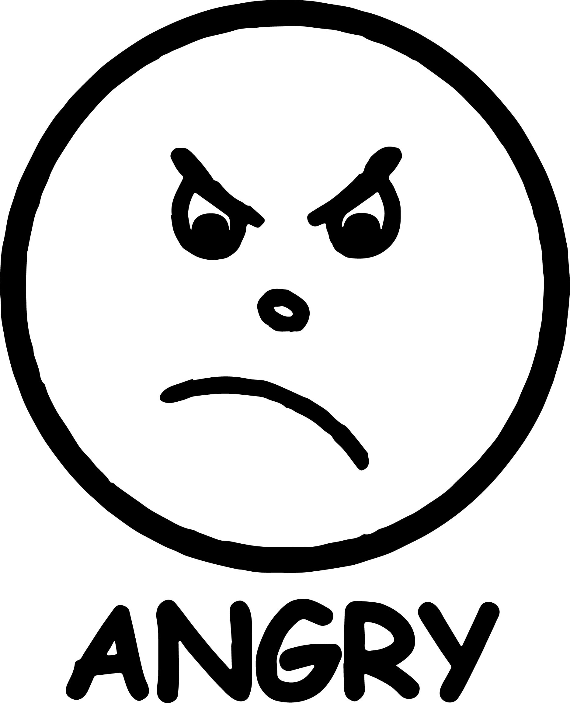 1874x2312 Tested Angry Face Coloring Page Anger Management Pages Awesome Man