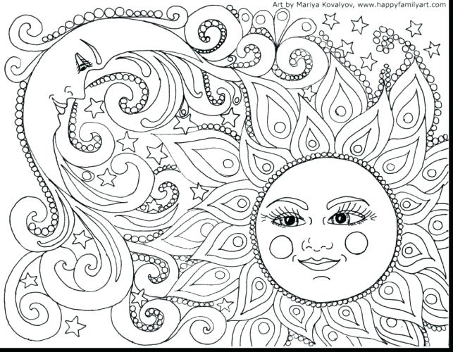 643x500 Abstract Coloring Pages Printable Abstract Art Coloring Page
