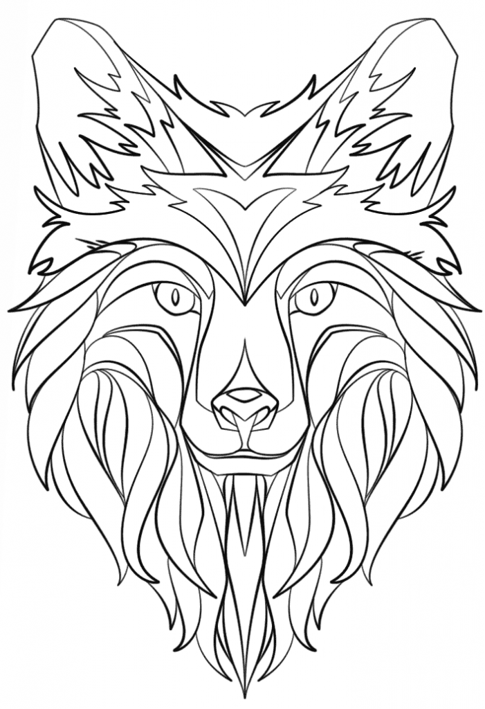 701x1024 Abstract Animal Coloring Pages