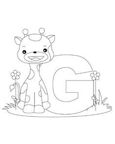 236x295 Free Color The Animal Alphabet Coloring Pages Animal Alphabet