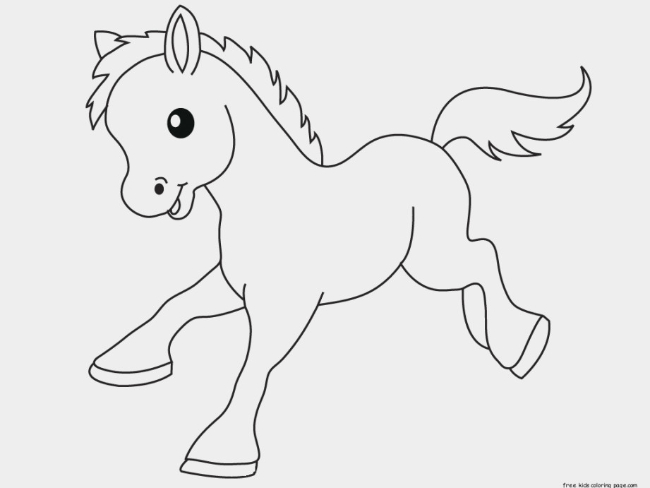 921x691 Animal Coloring Pages For 9 Year Olds Lovely Pony Baby Animals