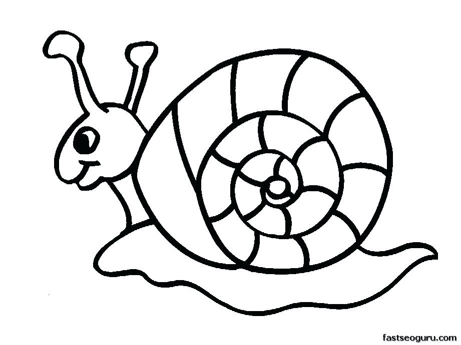 921x691 Coloring Pages Of Animals Snail Coloring Page Download Snail