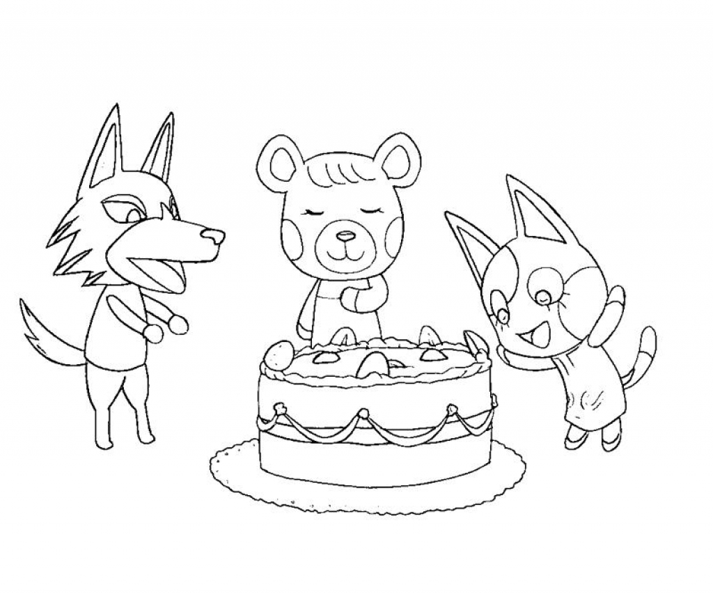 1024x853 Animal Crossing New Leaf Coloring Pages Newyork