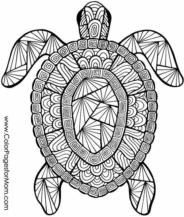 Animal Design Coloring Pages