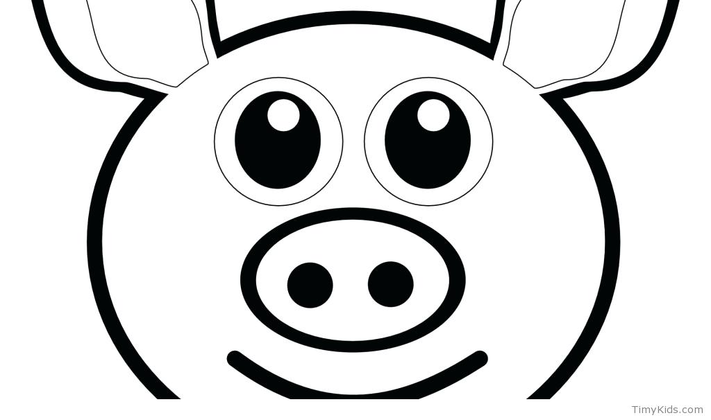 Animal Face Coloring Pages