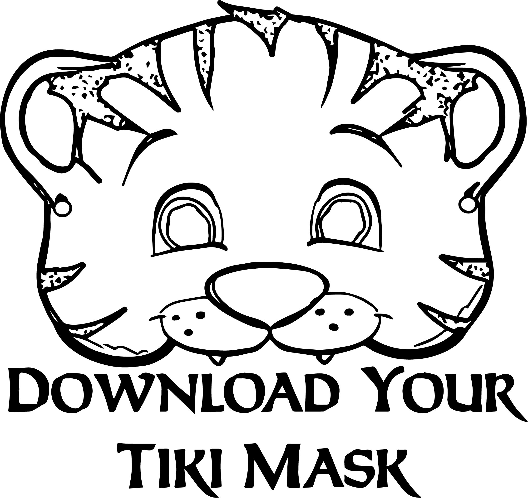 2219x2095 Coloring Pages Animal Masks Fresh Printable Elephant Mask