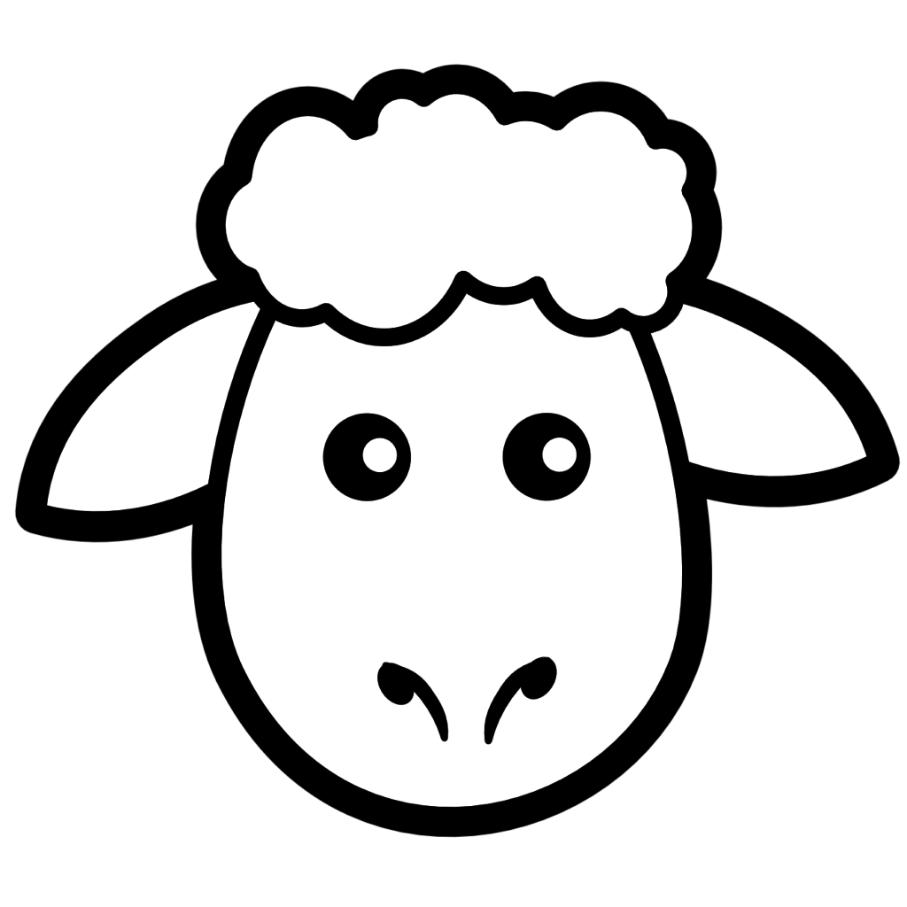 1024x1024 Stuffed Animal Coloring Pages Animal Face Coloring